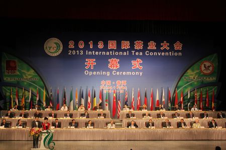 2013国际茶业大会暨十三届中国普洱茶节在云南普洱开幕