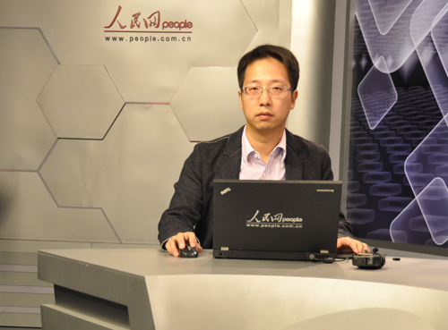 中国软件评测中心主任助理王友奎、周亮做客人