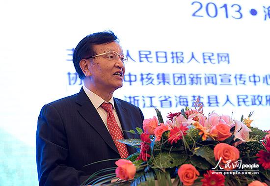 国家能源委专家咨询委员会主任张国宝。人民网 刘佳/摄影