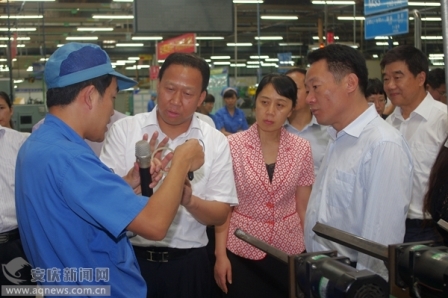 湖北黄冈市党政代表团来安庆考察