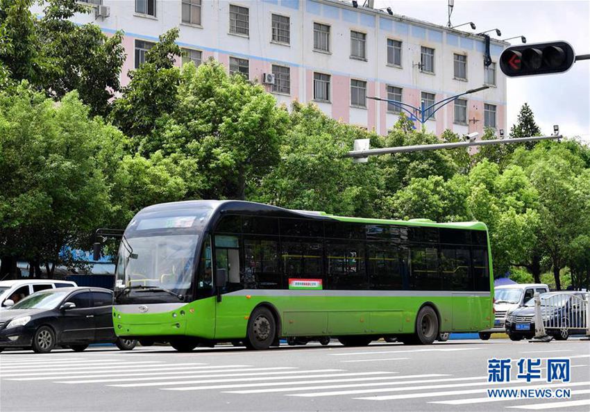 【高清】广西贵港:大力发展绿色公共交通