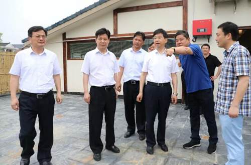 宜兴市委书记沈建赴张渚镇就乡村振兴战略开展专题调研