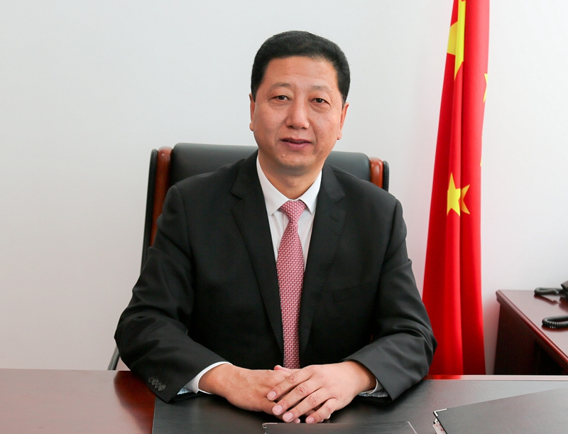 吉林省延边州敦化市委书记刘岩智向人民网网友拜年