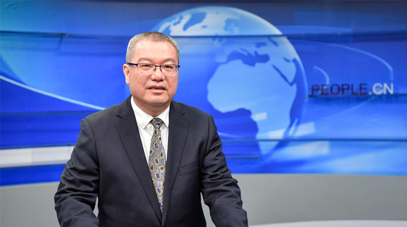 “最美信访干部”林瑞安访谈现场