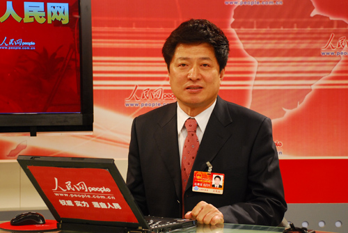 全国人大代表、朔州市委书记王茂设做客人民网